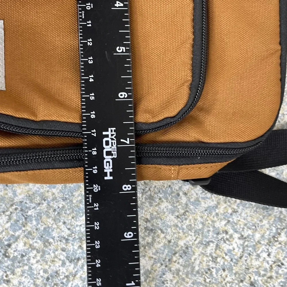 Carhartt Crossbody Zip Bag B000030520199 Brown Canvas Utility Shoulder Bag